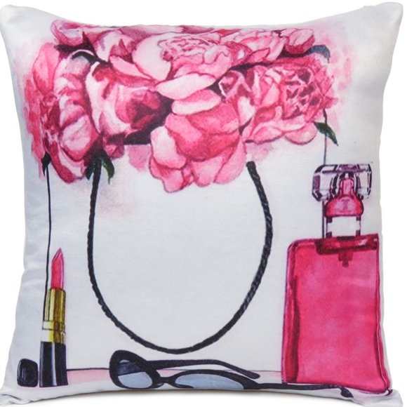 Home Decorative Floral Digital Print Cushion Pillow Cover Pillow Case for Sofa - Picture 1 of 4